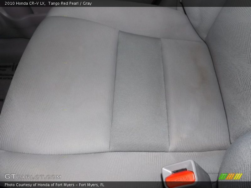 Tango Red Pearl / Gray 2010 Honda CR-V LX