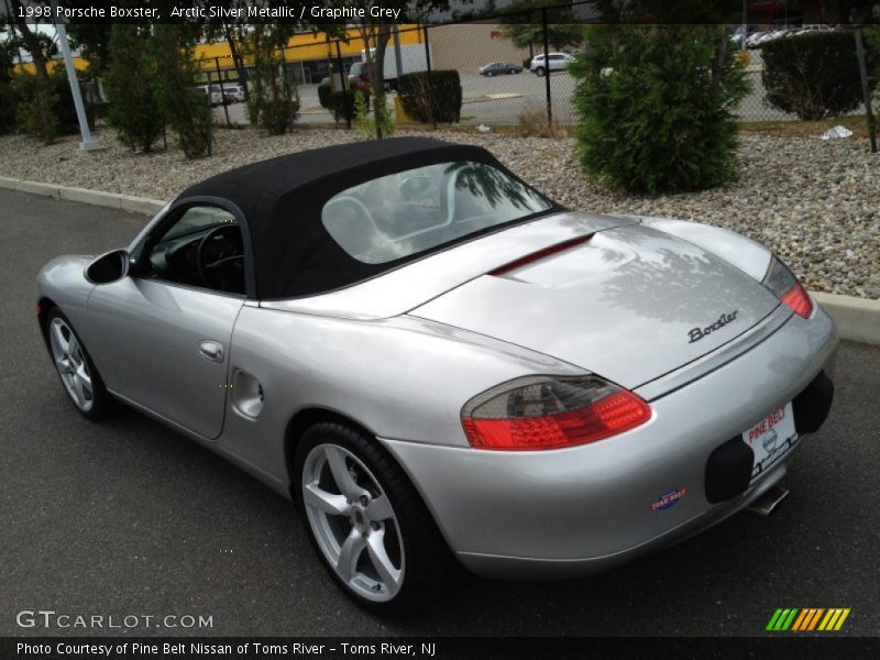 Arctic Silver Metallic / Graphite Grey 1998 Porsche Boxster