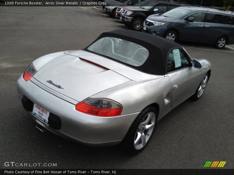 Arctic Silver Metallic / Graphite Grey 1998 Porsche Boxster