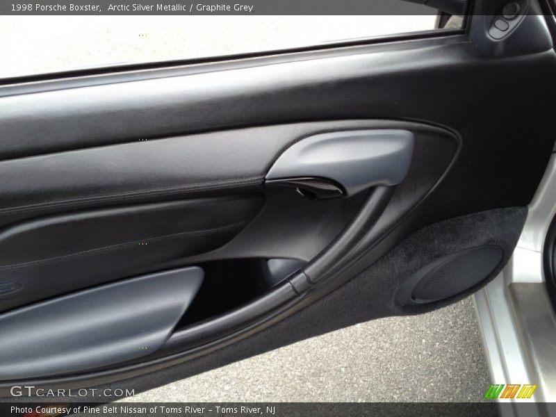 Arctic Silver Metallic / Graphite Grey 1998 Porsche Boxster