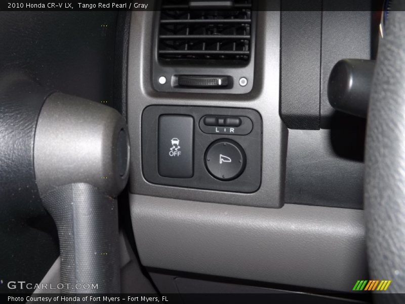 Tango Red Pearl / Gray 2010 Honda CR-V LX