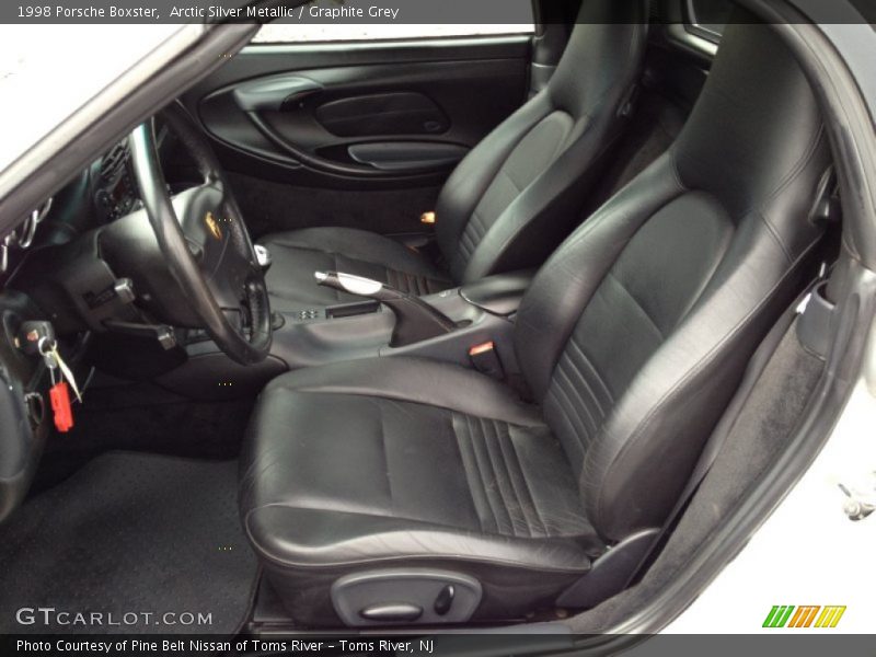 Arctic Silver Metallic / Graphite Grey 1998 Porsche Boxster