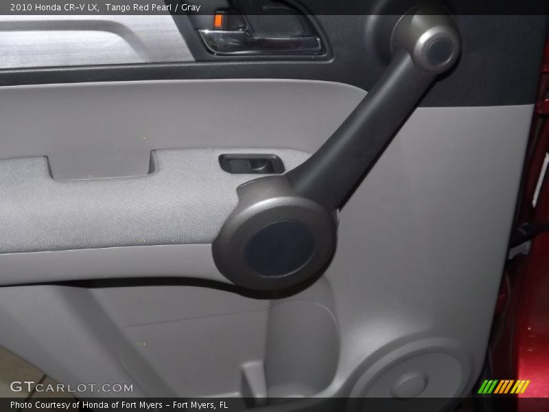 Tango Red Pearl / Gray 2010 Honda CR-V LX