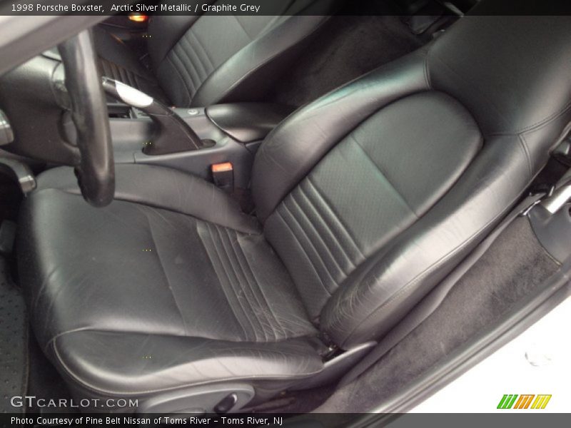 Arctic Silver Metallic / Graphite Grey 1998 Porsche Boxster