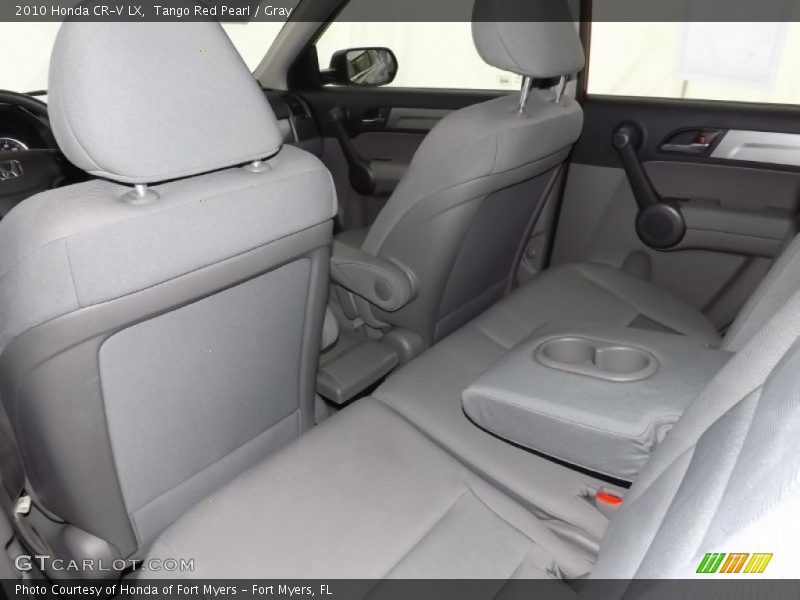 Tango Red Pearl / Gray 2010 Honda CR-V LX
