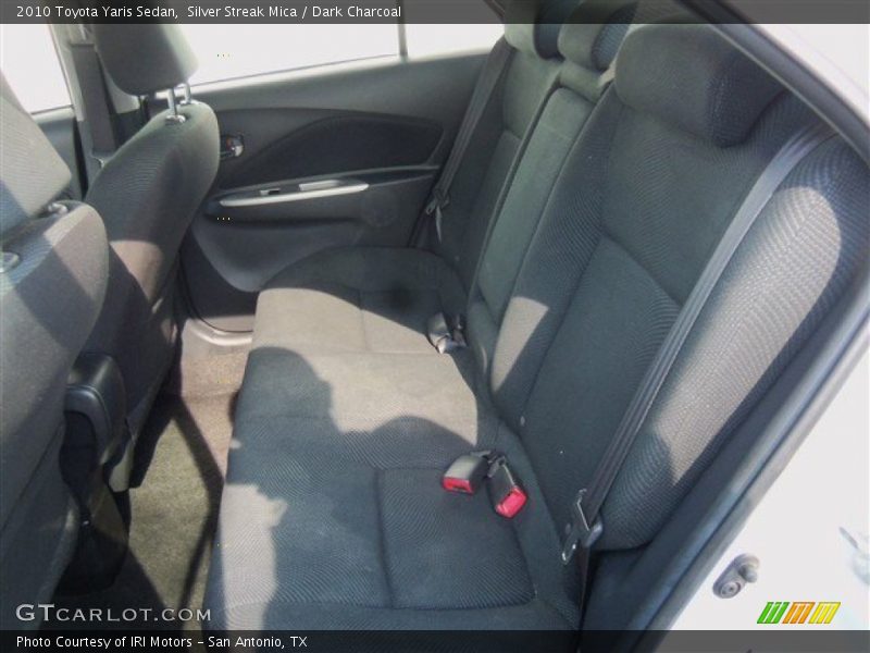 Silver Streak Mica / Dark Charcoal 2010 Toyota Yaris Sedan