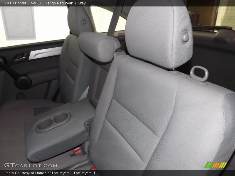 Tango Red Pearl / Gray 2010 Honda CR-V LX