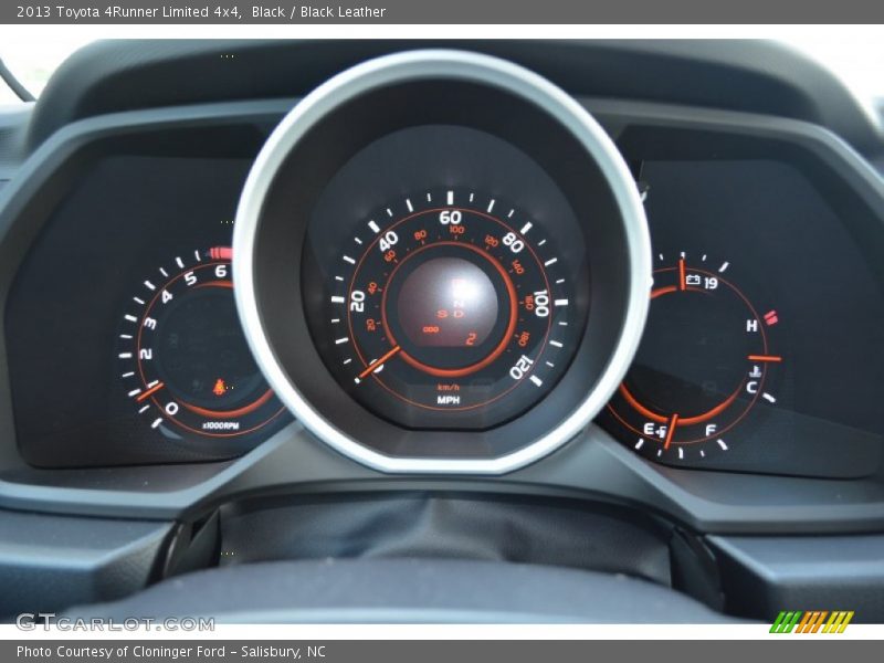 Black / Black Leather 2013 Toyota 4Runner Limited 4x4