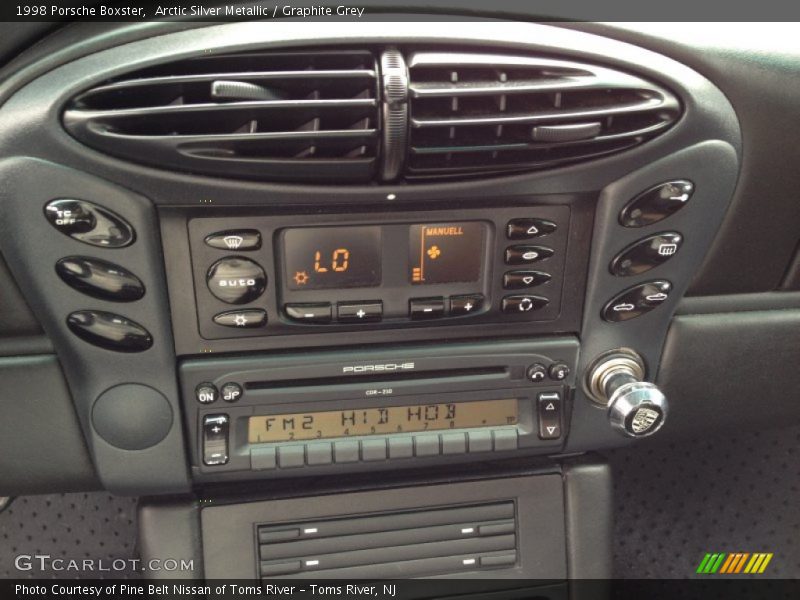 Arctic Silver Metallic / Graphite Grey 1998 Porsche Boxster