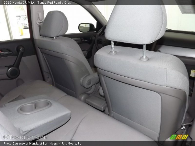 Tango Red Pearl / Gray 2010 Honda CR-V LX