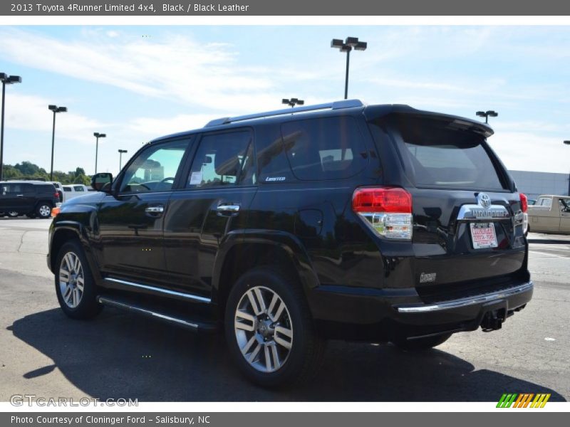 Black / Black Leather 2013 Toyota 4Runner Limited 4x4