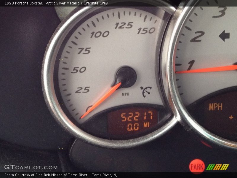 Arctic Silver Metallic / Graphite Grey 1998 Porsche Boxster