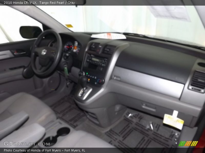 Tango Red Pearl / Gray 2010 Honda CR-V LX