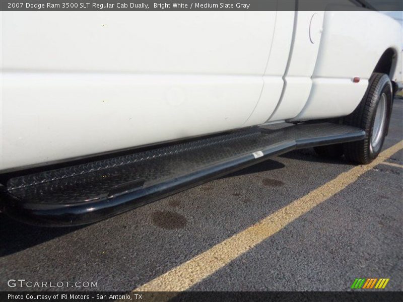 Bright White / Medium Slate Gray 2007 Dodge Ram 3500 SLT Regular Cab Dually