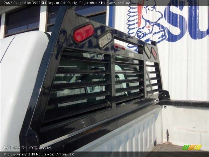 Bright White / Medium Slate Gray 2007 Dodge Ram 3500 SLT Regular Cab Dually