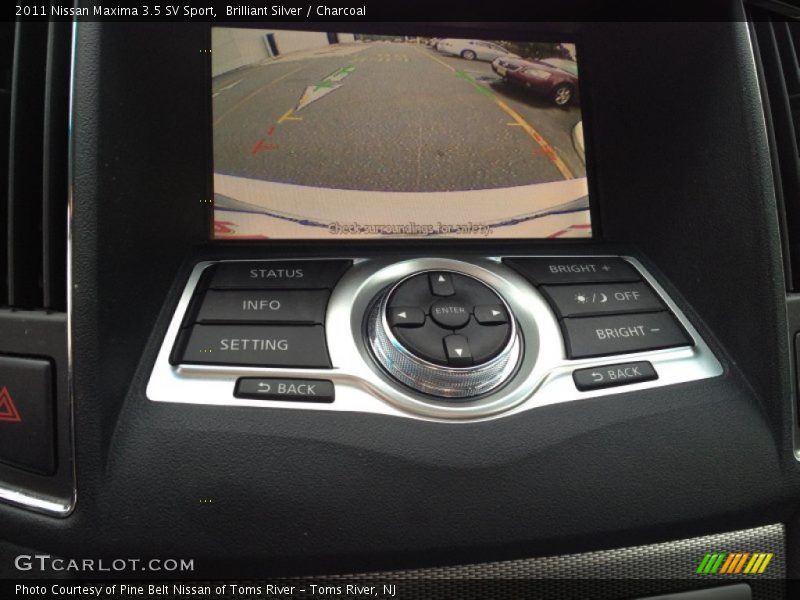 Brilliant Silver / Charcoal 2011 Nissan Maxima 3.5 SV Sport
