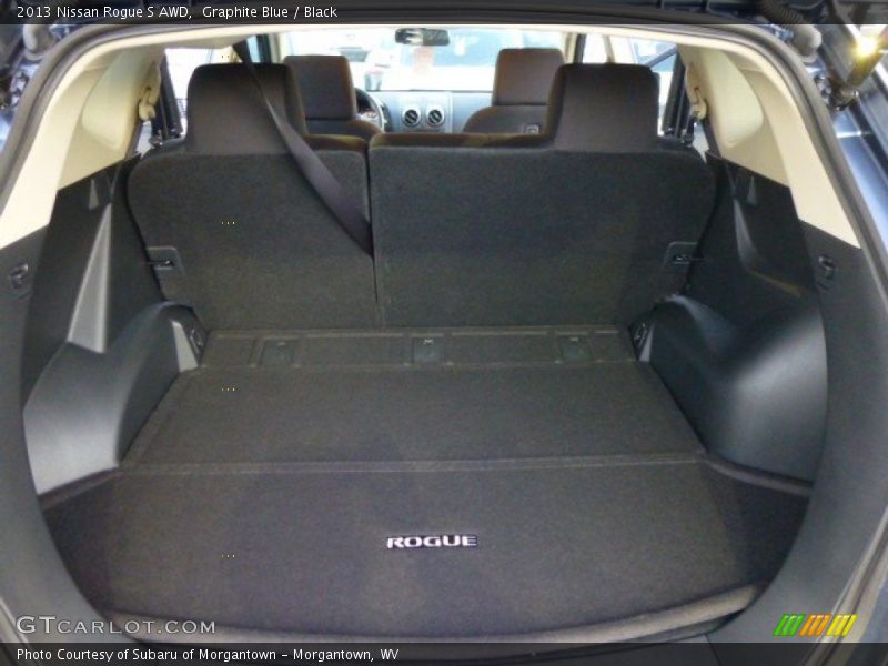 Graphite Blue / Black 2013 Nissan Rogue S AWD