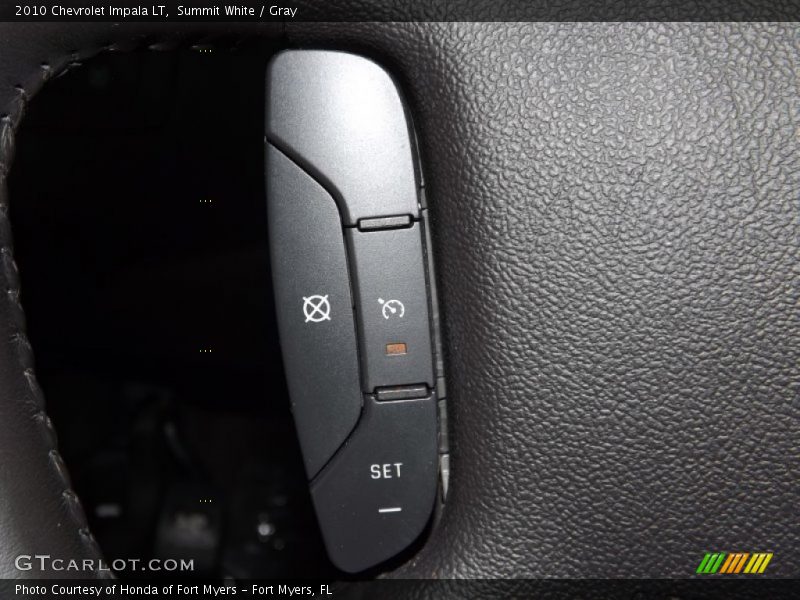 Summit White / Gray 2010 Chevrolet Impala LT