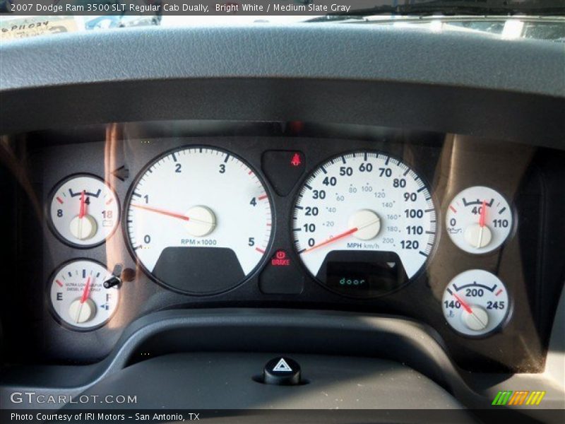  2007 Ram 3500 SLT Regular Cab Dually SLT Regular Cab Dually Gauges