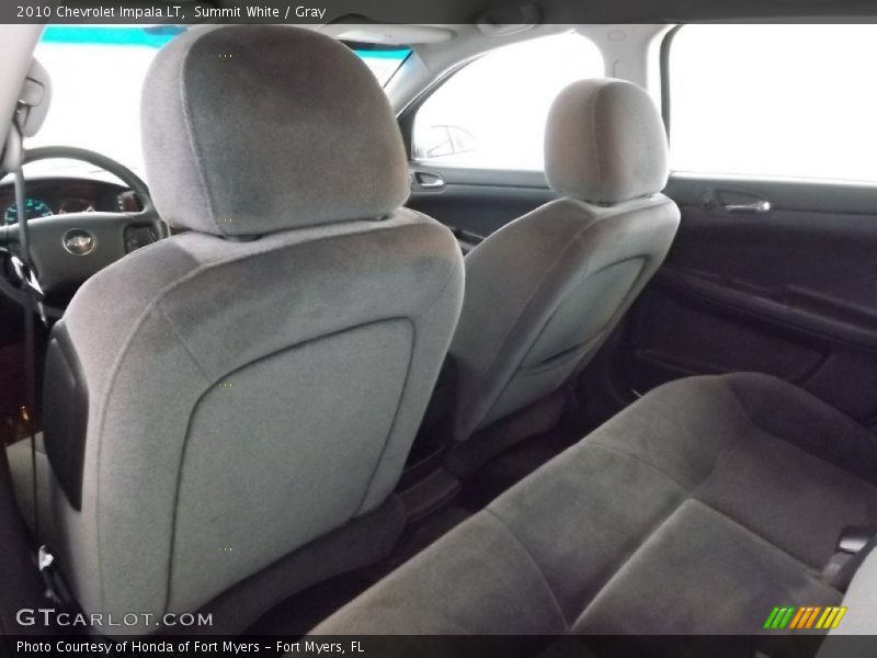 Summit White / Gray 2010 Chevrolet Impala LT