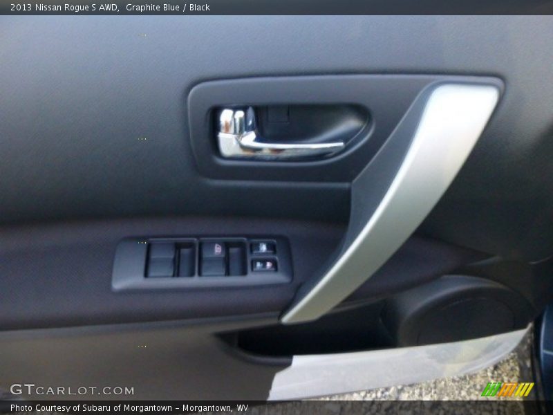 Graphite Blue / Black 2013 Nissan Rogue S AWD