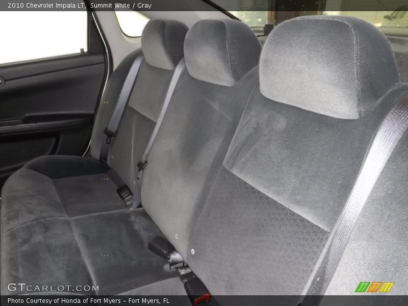 Summit White / Gray 2010 Chevrolet Impala LT