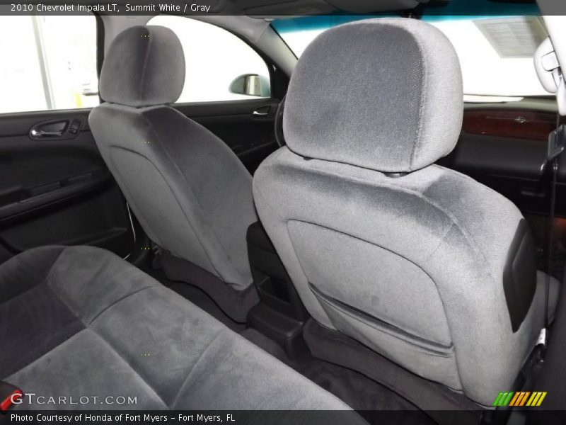 Summit White / Gray 2010 Chevrolet Impala LT