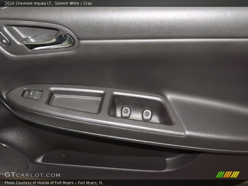 Summit White / Gray 2010 Chevrolet Impala LT