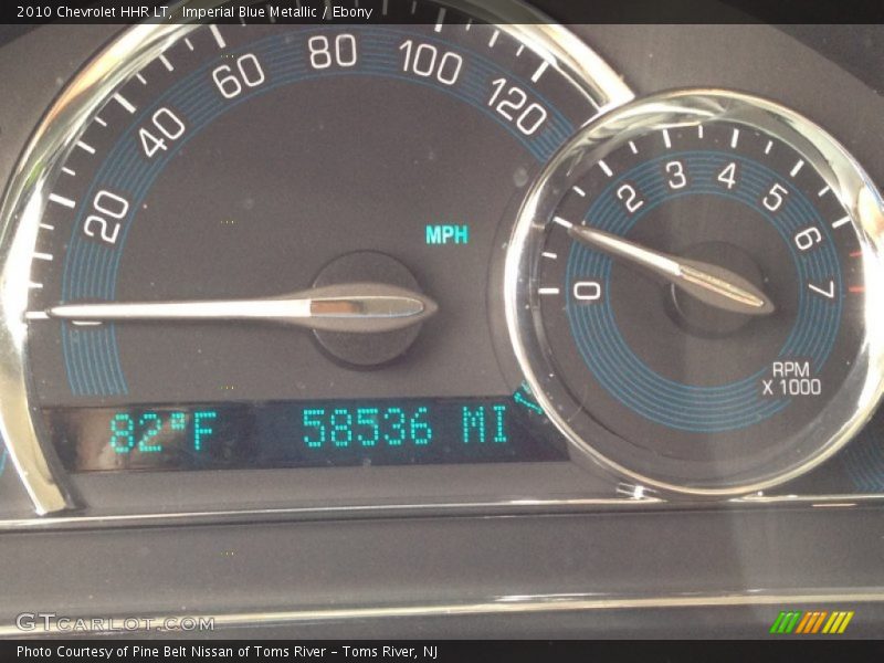 Imperial Blue Metallic / Ebony 2010 Chevrolet HHR LT