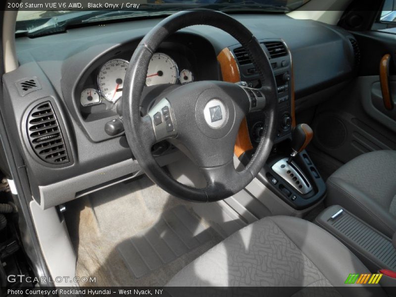 Black Onyx / Gray 2006 Saturn VUE V6 AWD
