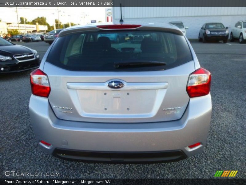 Ice Silver Metallic / Black 2013 Subaru Impreza 2.0i 5 Door
