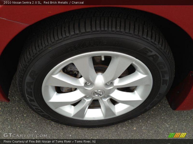 Red Brick Metallic / Charcoal 2010 Nissan Sentra 2.0 SL