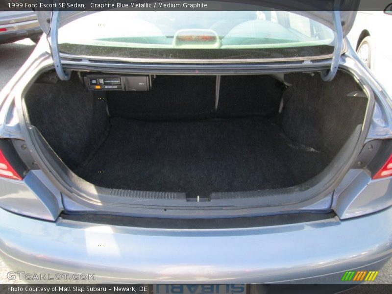 Graphite Blue Metallic / Medium Graphite 1999 Ford Escort SE Sedan