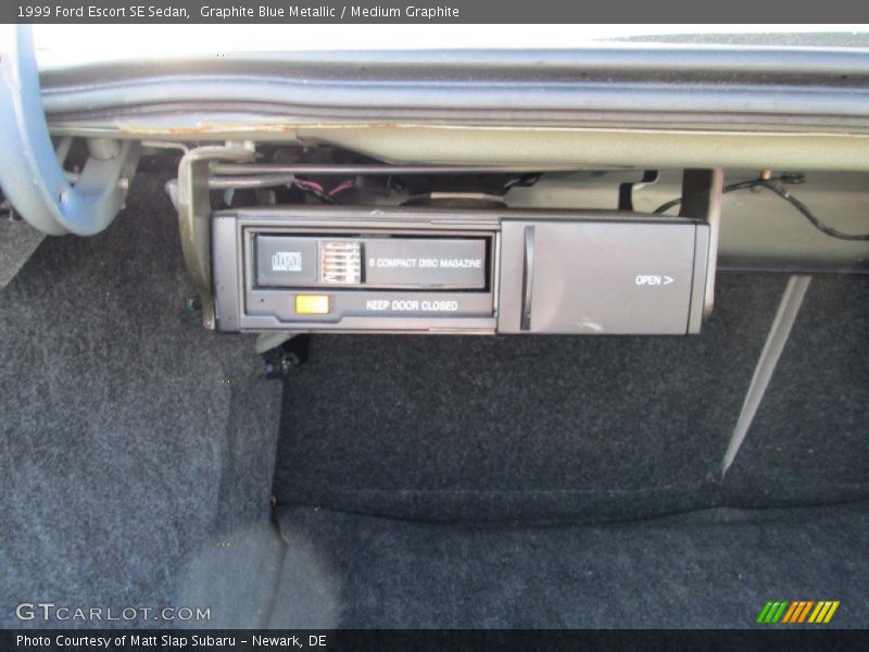 Graphite Blue Metallic / Medium Graphite 1999 Ford Escort SE Sedan