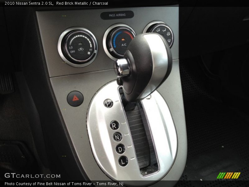 Red Brick Metallic / Charcoal 2010 Nissan Sentra 2.0 SL