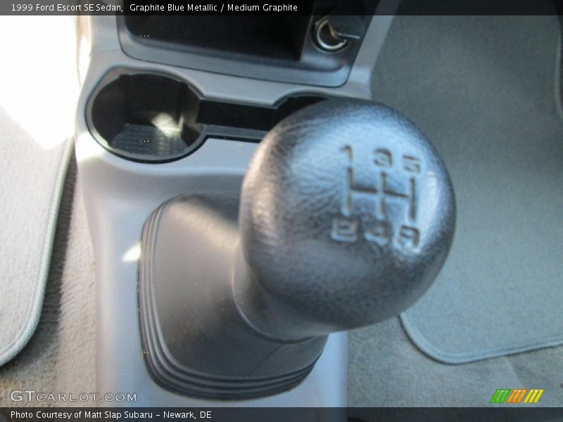 Graphite Blue Metallic / Medium Graphite 1999 Ford Escort SE Sedan