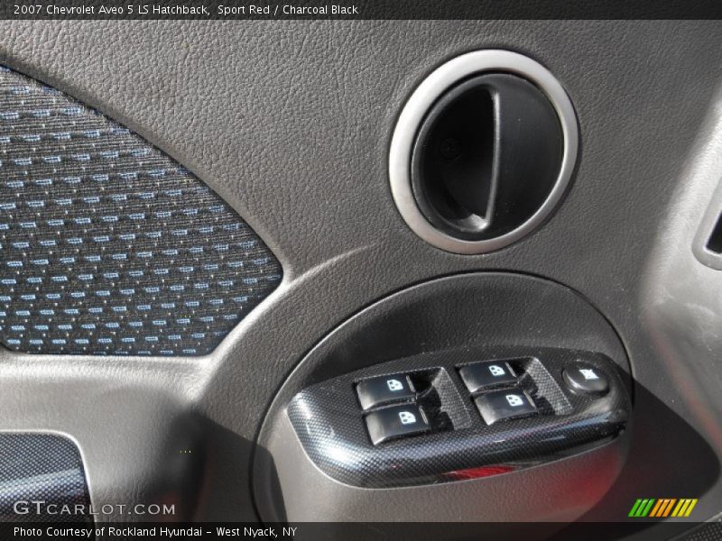 Sport Red / Charcoal Black 2007 Chevrolet Aveo 5 LS Hatchback