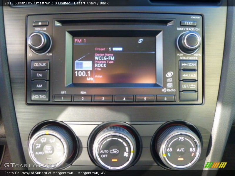 Desert Khaki / Black 2013 Subaru XV Crosstrek 2.0 Limited