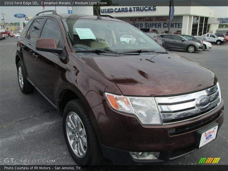 Cinnamon Metallic / Medium Light Stone 2010 Ford Edge SEL