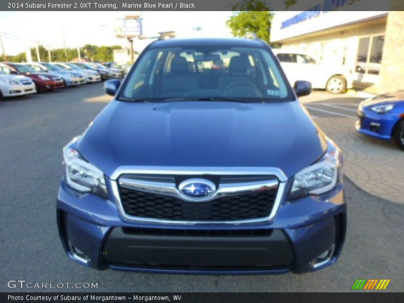 Marine Blue Pearl / Black 2014 Subaru Forester 2.0XT Touring