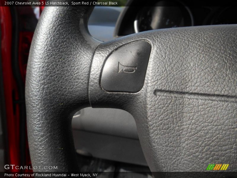 Sport Red / Charcoal Black 2007 Chevrolet Aveo 5 LS Hatchback