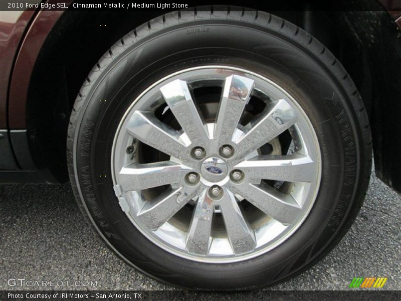 Cinnamon Metallic / Medium Light Stone 2010 Ford Edge SEL