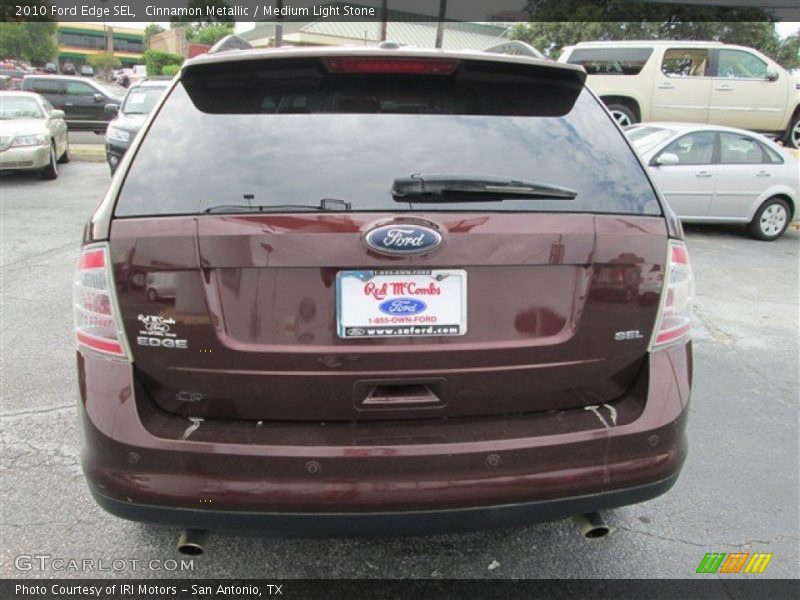 Cinnamon Metallic / Medium Light Stone 2010 Ford Edge SEL