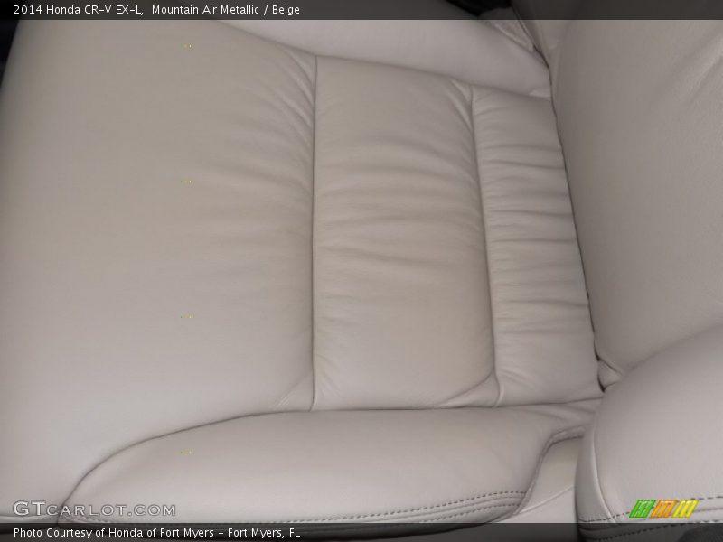 Mountain Air Metallic / Beige 2014 Honda CR-V EX-L