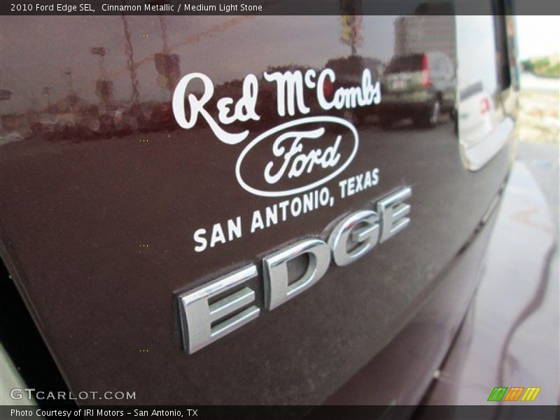Cinnamon Metallic / Medium Light Stone 2010 Ford Edge SEL