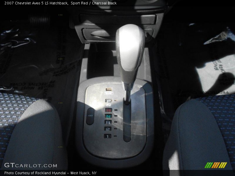 Sport Red / Charcoal Black 2007 Chevrolet Aveo 5 LS Hatchback