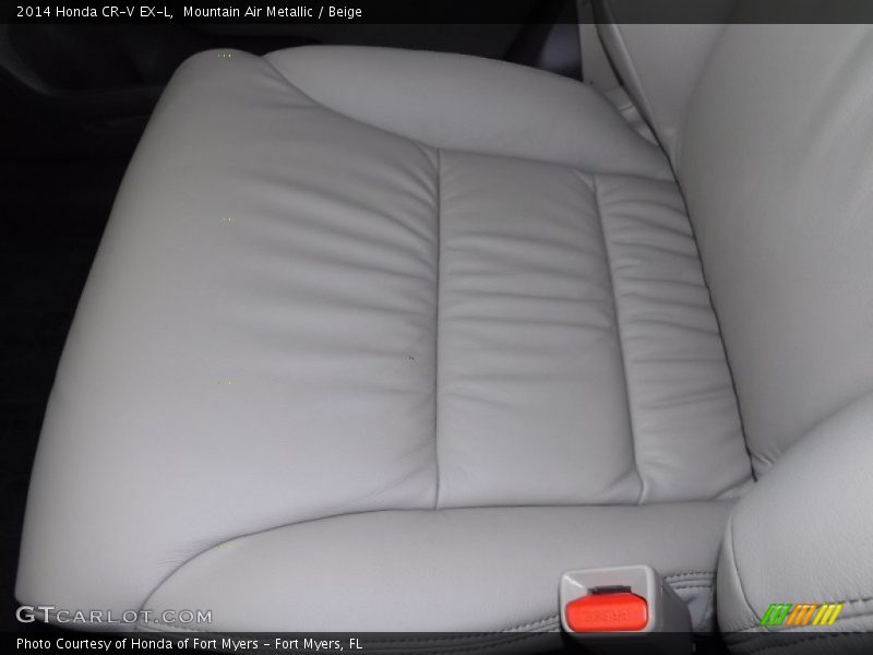 Mountain Air Metallic / Beige 2014 Honda CR-V EX-L