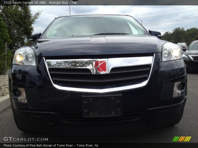 Midnight Blue / Tan 2009 Saturn Outlook XR AWD