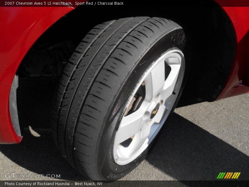 Sport Red / Charcoal Black 2007 Chevrolet Aveo 5 LS Hatchback