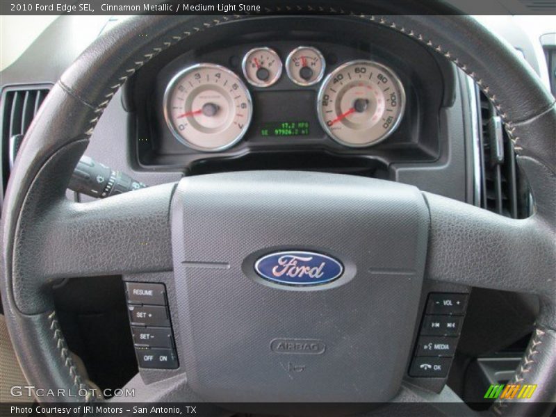 Cinnamon Metallic / Medium Light Stone 2010 Ford Edge SEL